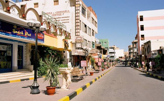Ulice v El Dahar