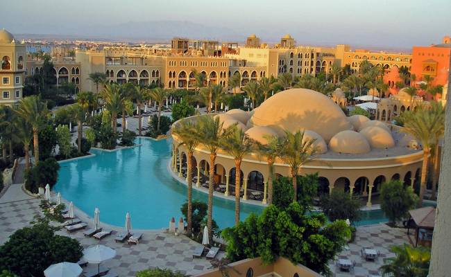 Ukázka hotelu v Hurghadě