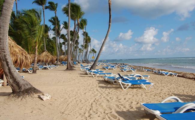 Pláž v Dominikánské republice