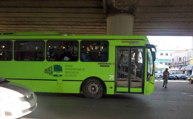 Veřejná autobusová doprava - Santa Domingo