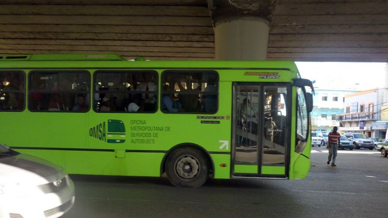 Veřejná autobusová doprava - Santa Domingo