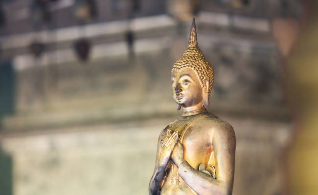 Budha jako symbol místního náboženství