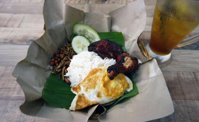 Nasi Lemak, neoficiální národní jídlo Malajsie