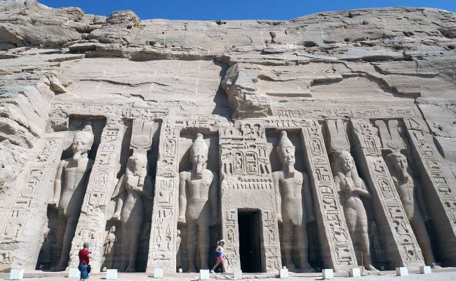 Chrám Abú Simbel v Luxoru