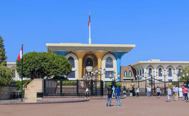 Sultánův palác v Muscatu