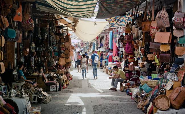 Trhy v Maroku