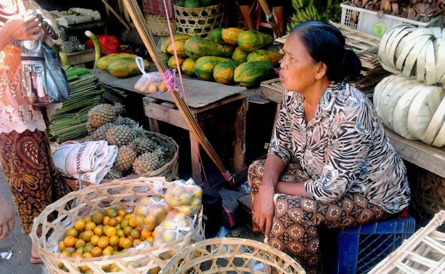 I ovoce na Bali seženete za pár korun na místních trzích