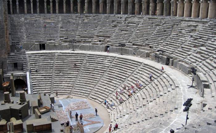 Aspendos - zachovalé římské klasické divadlo
