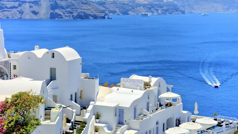 Řecký ostrov Santorini