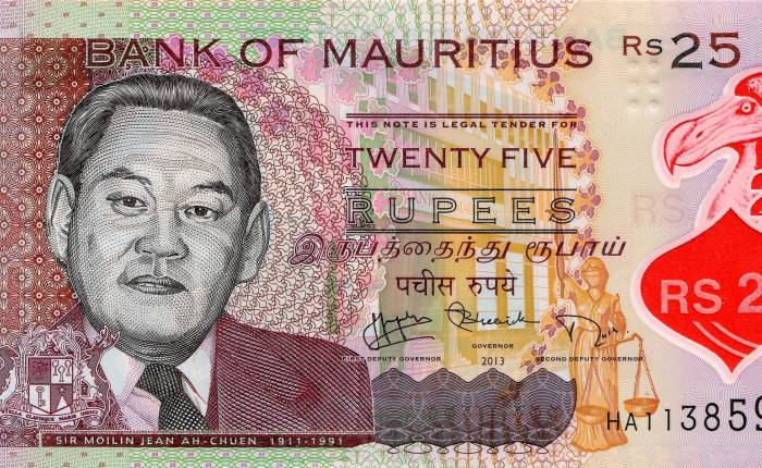 Mauricijská bankovka
