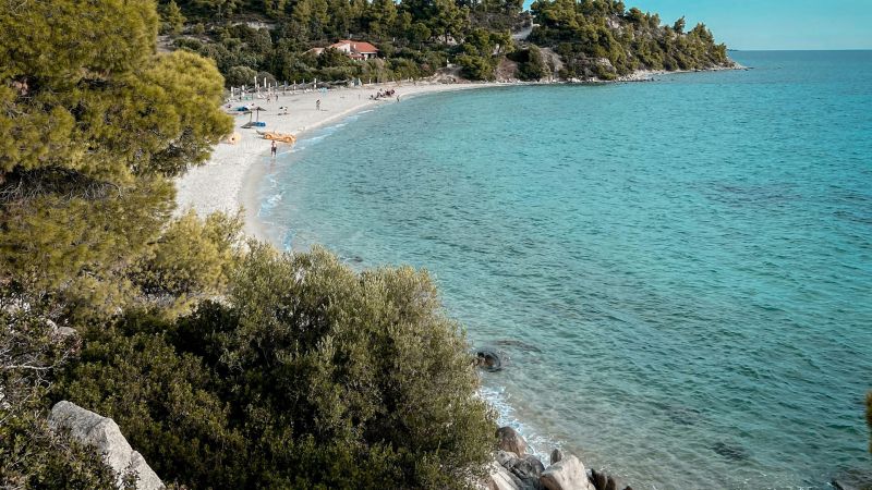 Sithonia nabízí krásné pláže