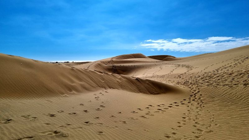 Písečné duny Mas Palomas