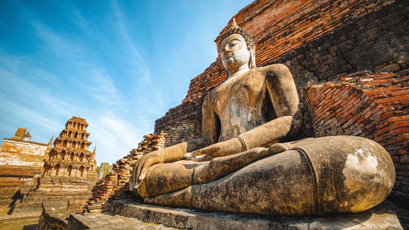 Budha, jeden z hlavních znaků Thajska